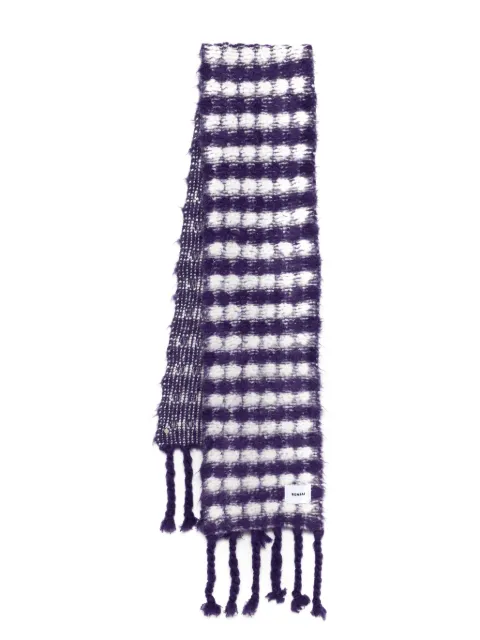 Bonsai knit puff scarf 
