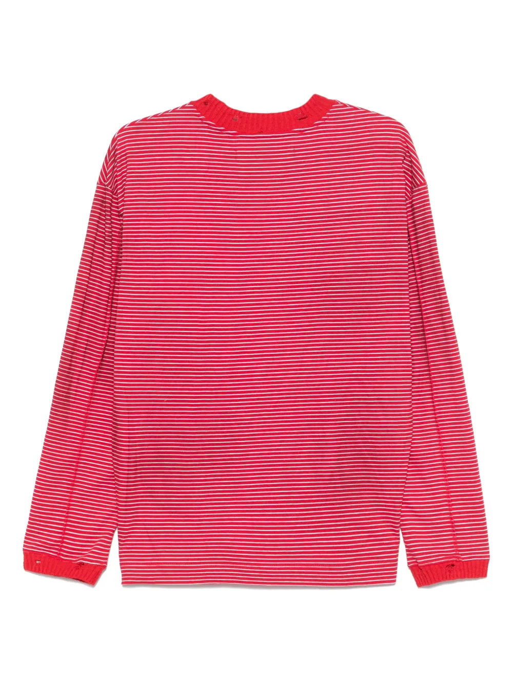 Andersson Bell Kurt striped T-shirt - Rood