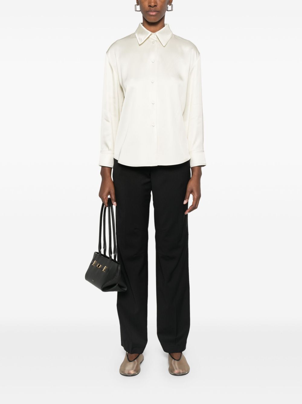 Jil Sander twill shirt - White