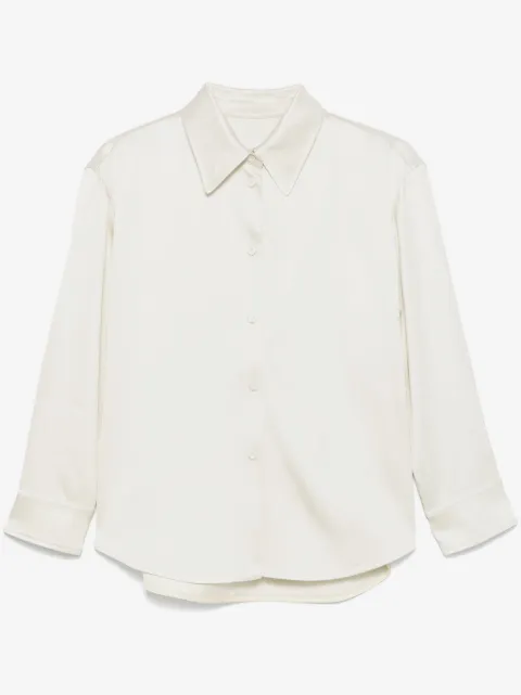 Jil Sander camisa de sarga