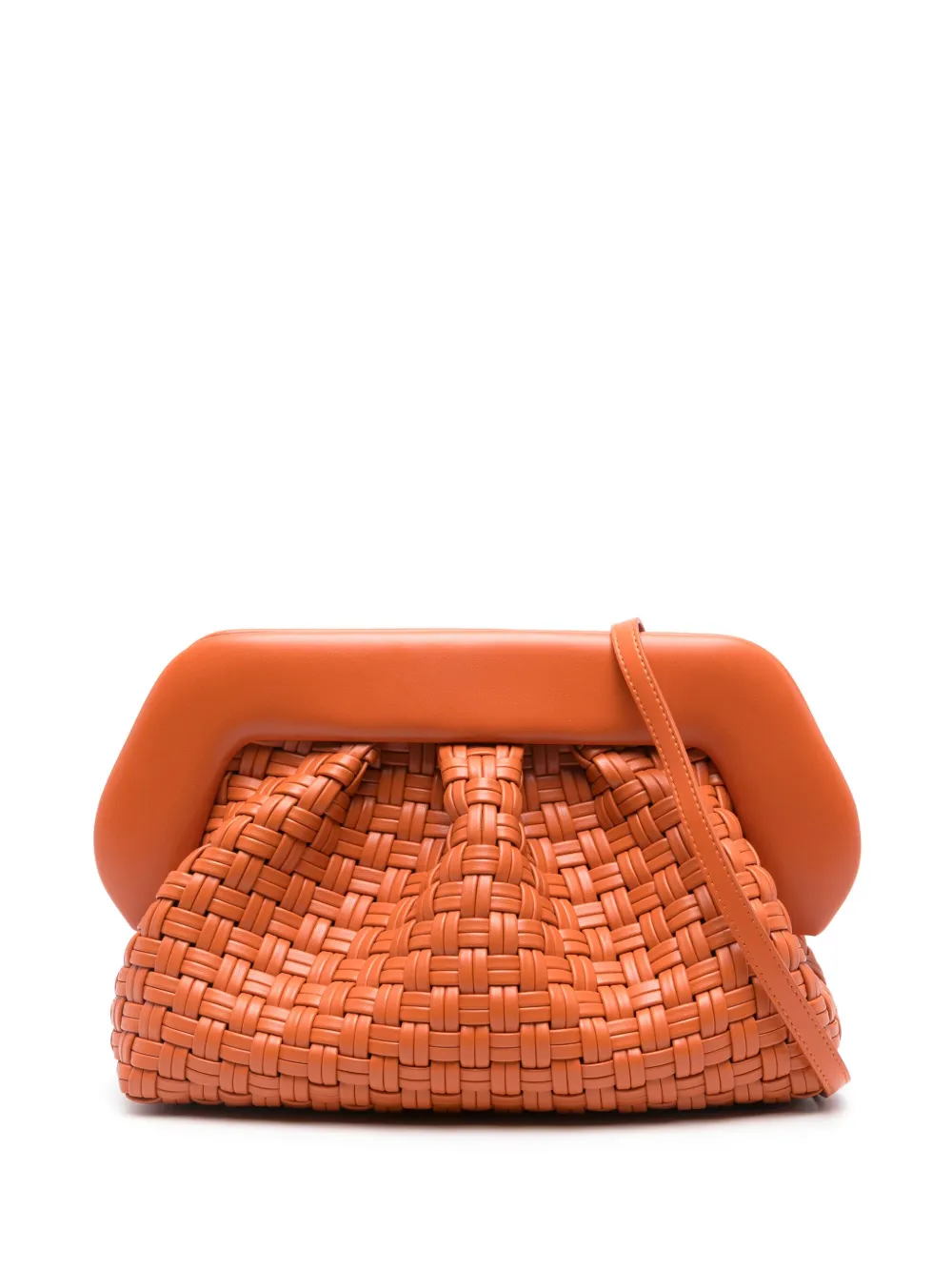 Themoirè micro Bios Weaved clutch bag