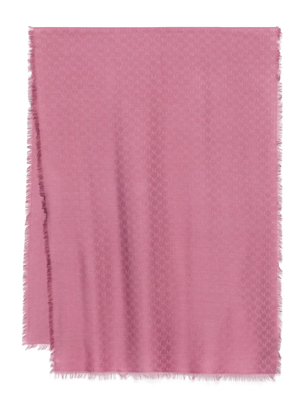 Max Mara Sjaal met logo-jacquard Paars