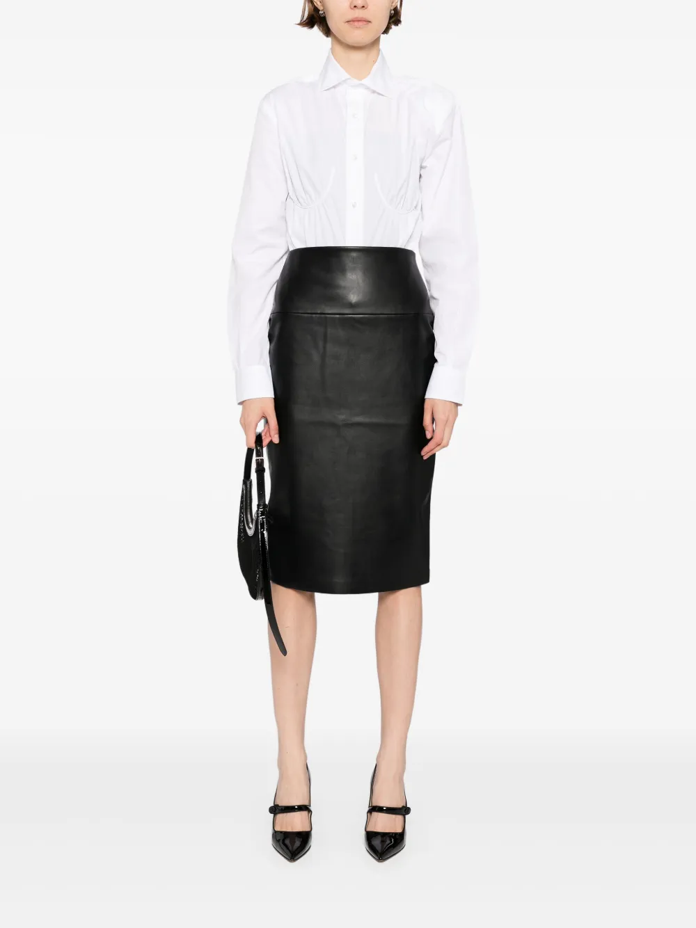 Norma Kamali falda midi recta | Faldas rectas | Image 2