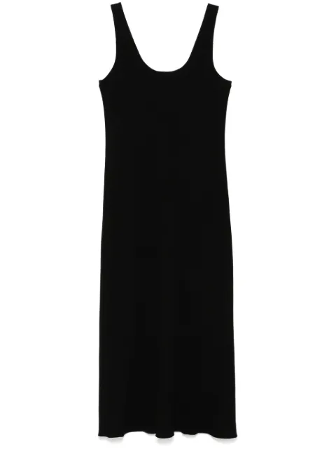 Vince vestido midi con escote redondo
