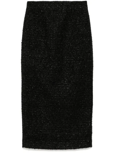Roland Mouret falda midi de bouclé