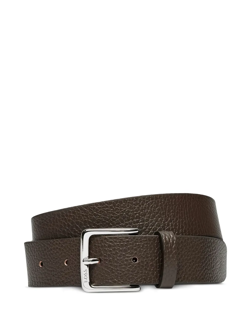 BOSS cinturón de piel | marrón | Image 1