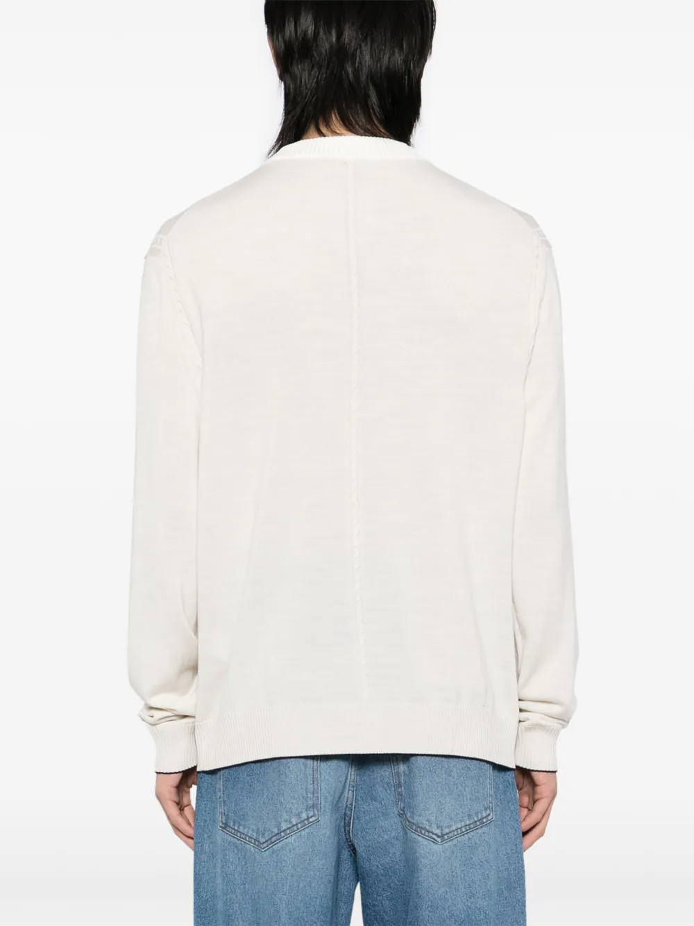 Jacquemus La Maille Tricot trui Beige
