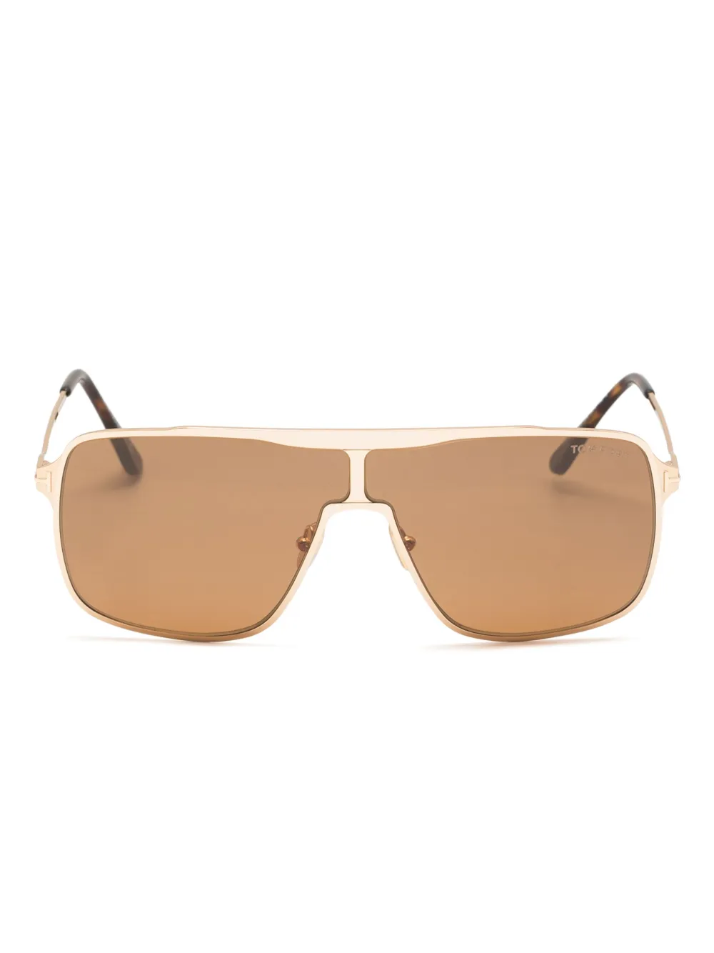 TOM FORD flat-top sunglasses | Brown | Image 1