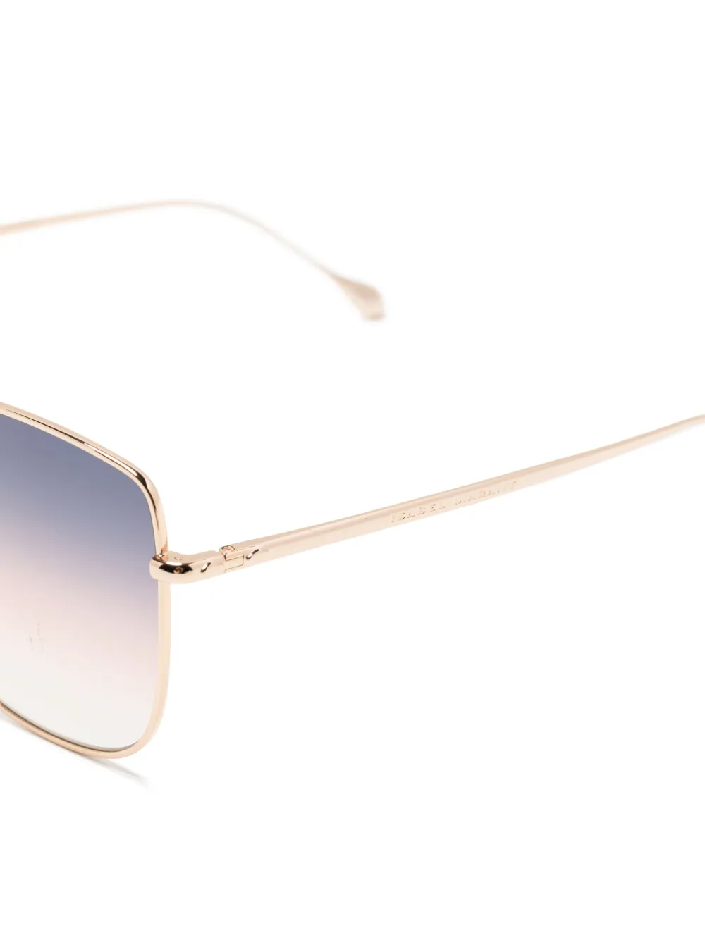 Isabel Marant Eyewear Zonnebril met vierkant montuur Roze