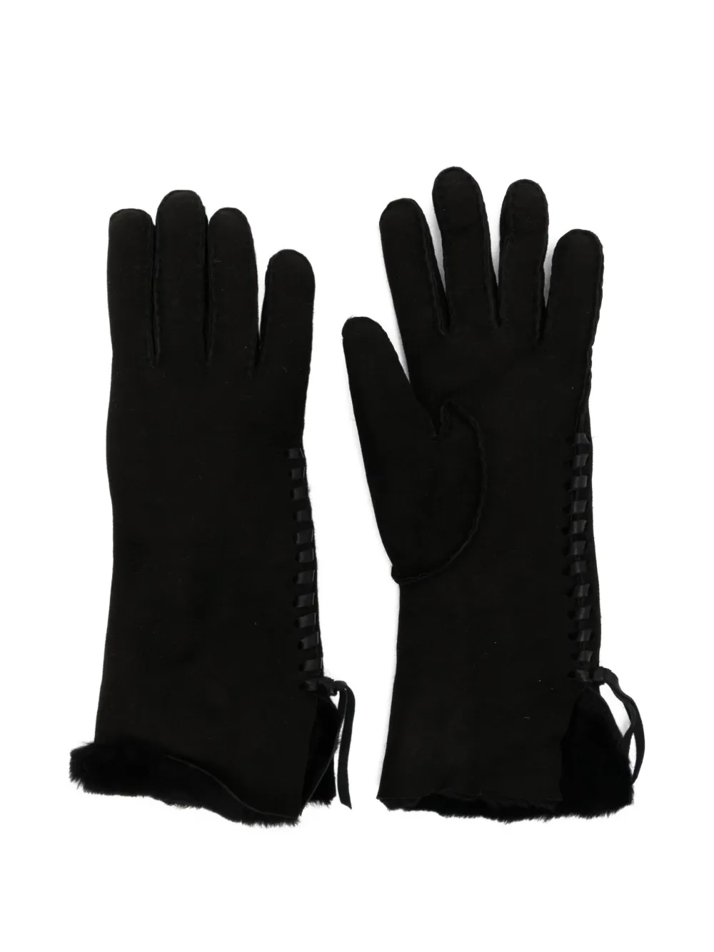 Agnelle Mia Gloves In Black