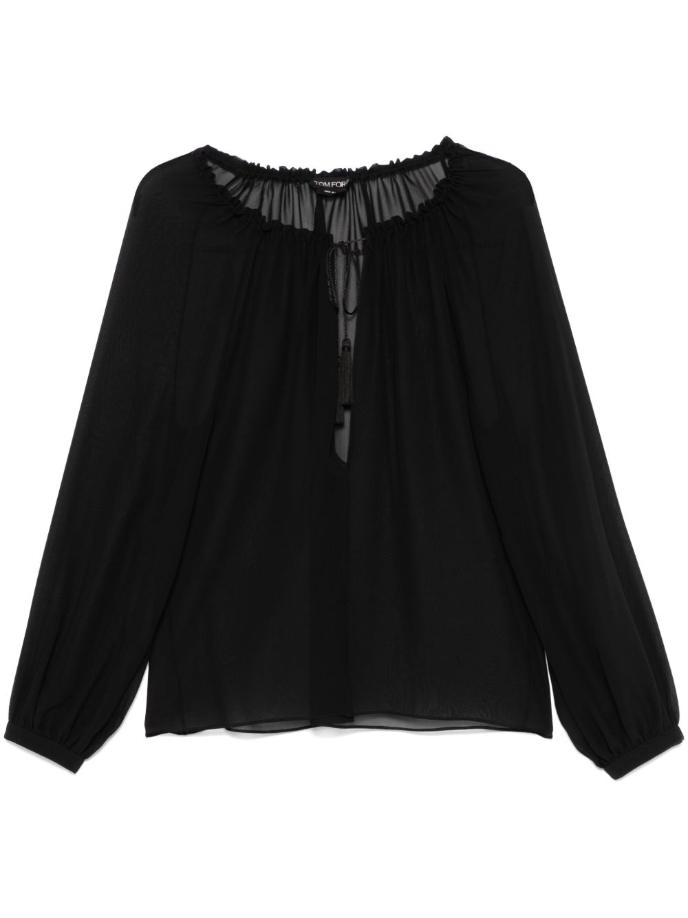 TOM FORD Zijden blouse Zwart