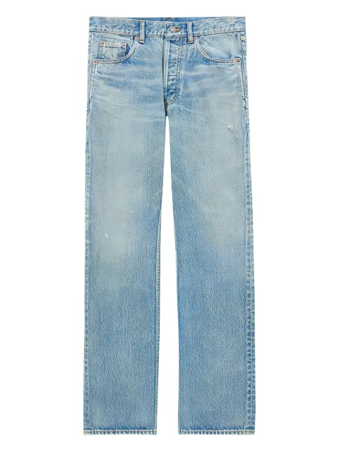 Saint Laurent distressed-effect jeans