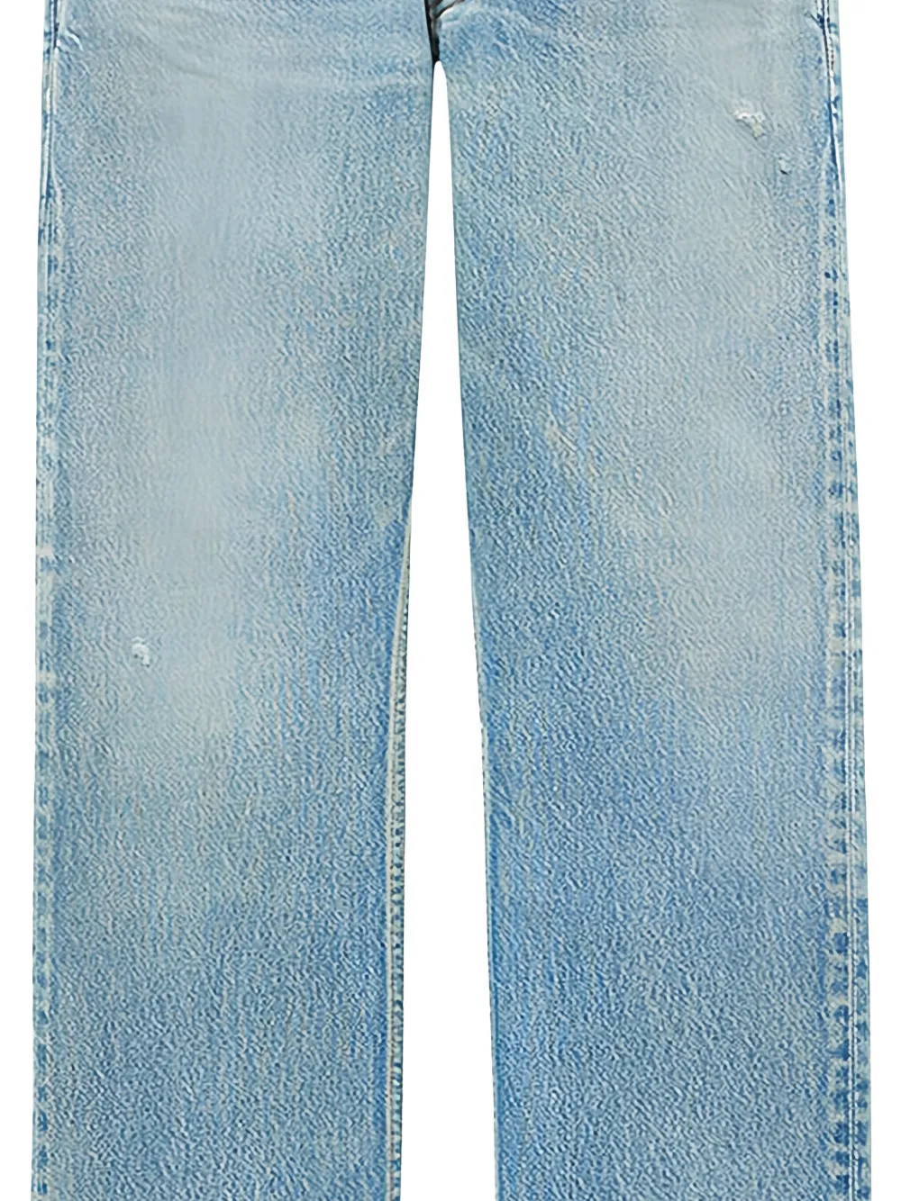 Saint Laurent distressed-effect jeans Blauw