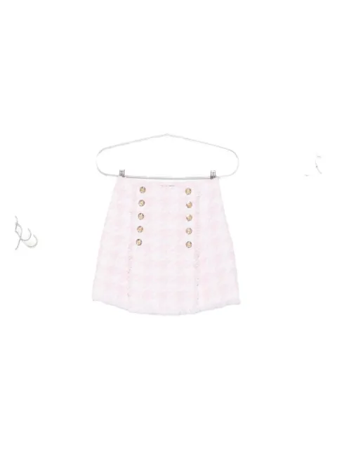 Balmain tweed mini skirt