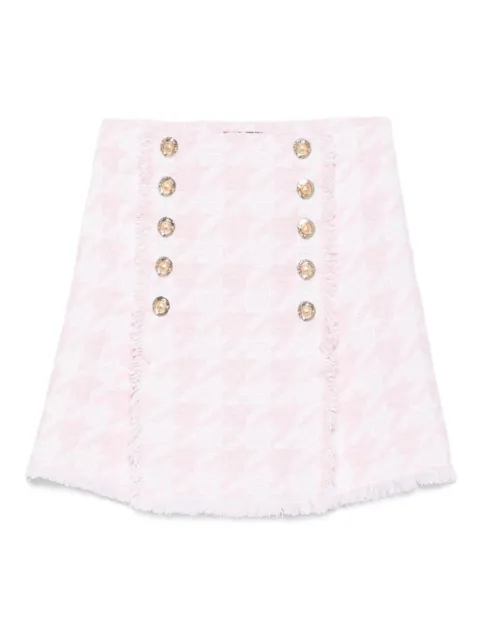 Balmain tweed mini skirt