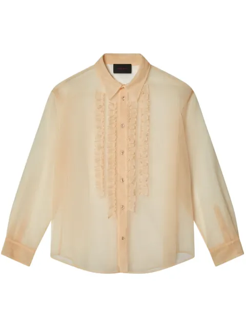Simone Rocha camisa con detalle de volantes