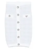 Balmain buttoned midi skirt - Blue