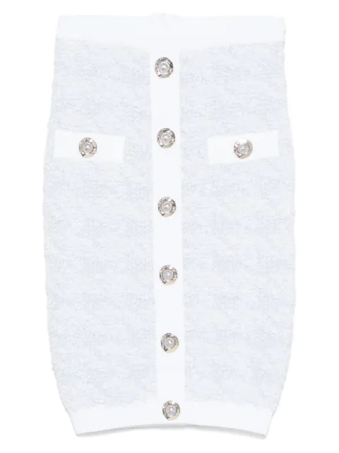 Balmain buttoned midi skirt 