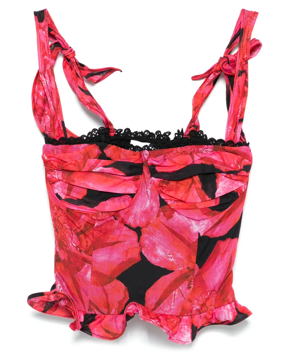 Charo Ruiz Ibiza Top Dessine - Nero