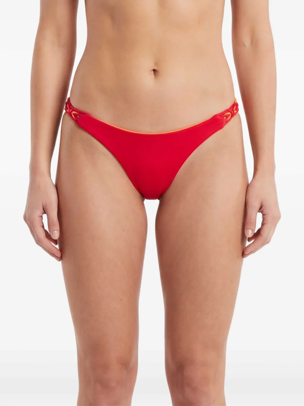Isa Boulder Tri-Twist bikinislip Rood
