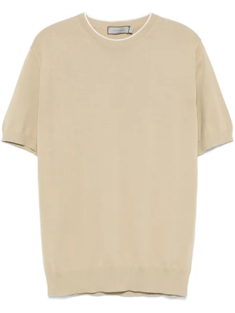 Canali fine-knit T-shirt