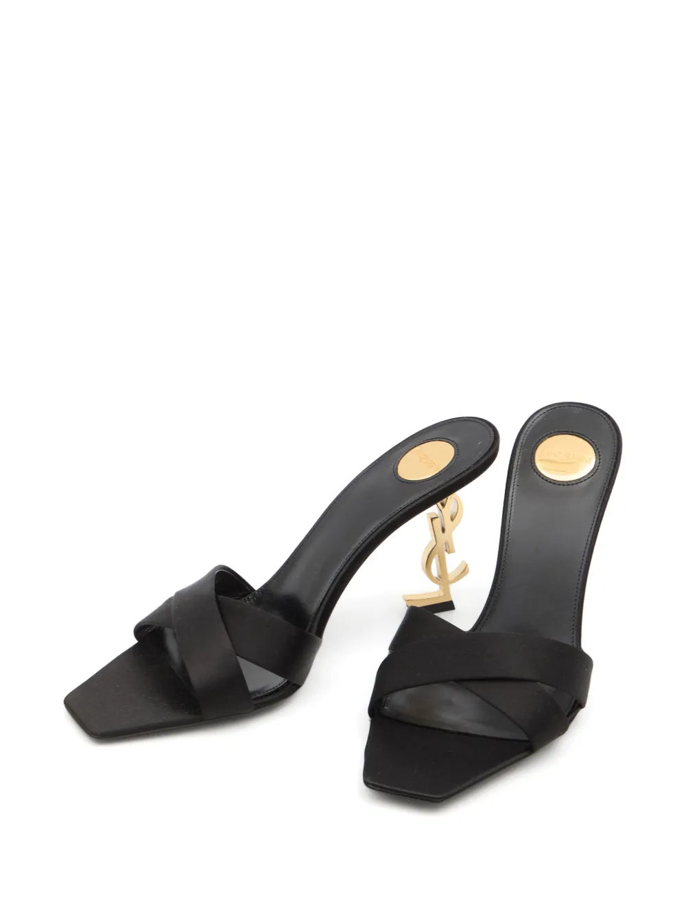 Saint Laurent Opyum sandalen Zwart