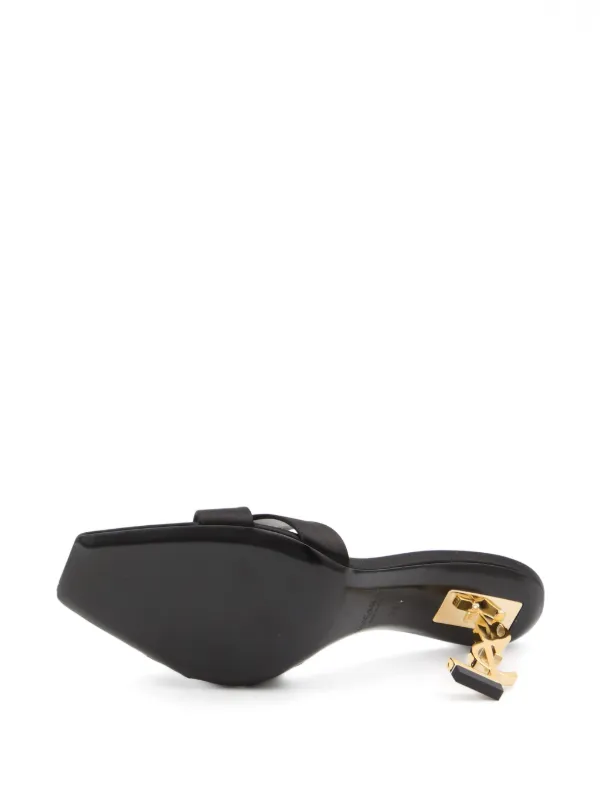 Saint Laurent オピウム サンダル | ブラック | FARFETCH JP