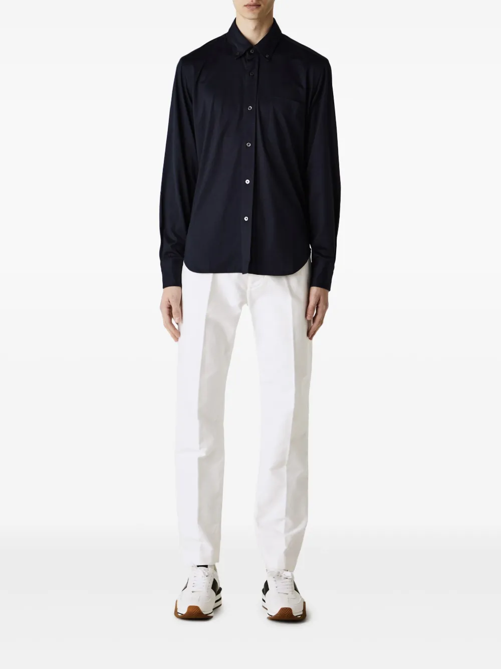 TOM FORD long-sleeve shirt - Blauw