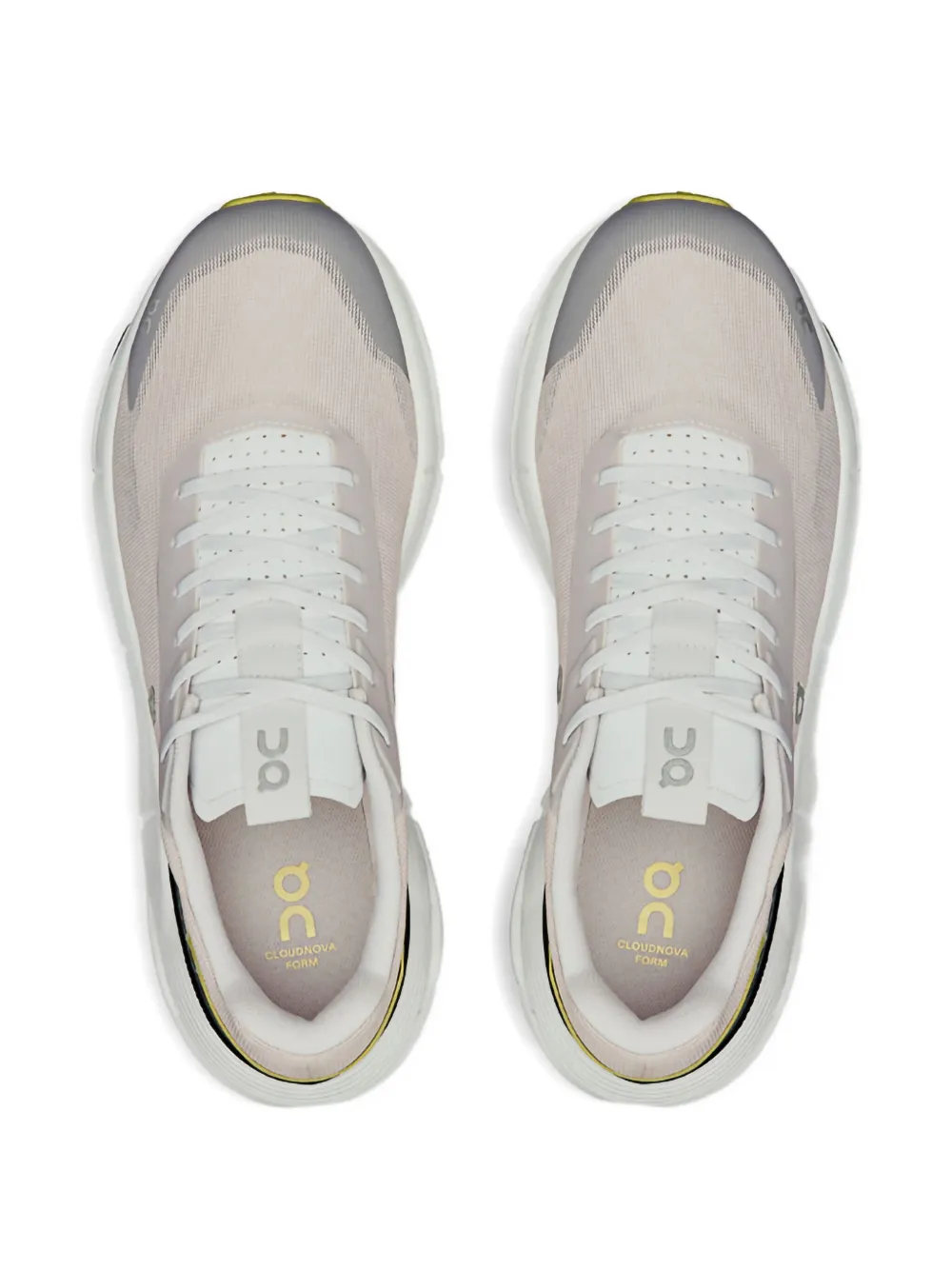 On Running Cloudnova Form 2 "Pearl/Limelight" sneakers | Low-Tops | Image 2