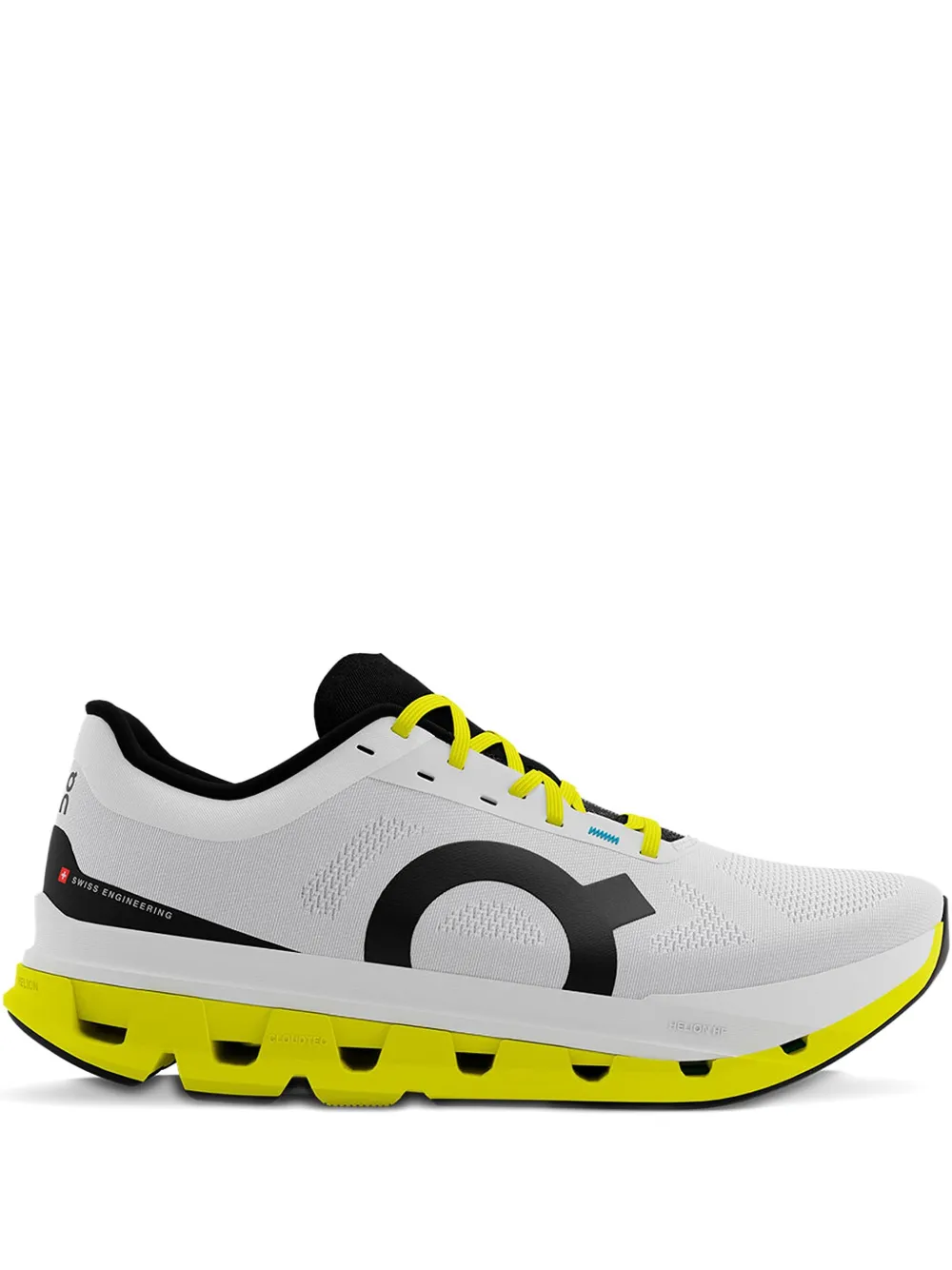 On Running Cloudflow 5 "White Lime" sneakers