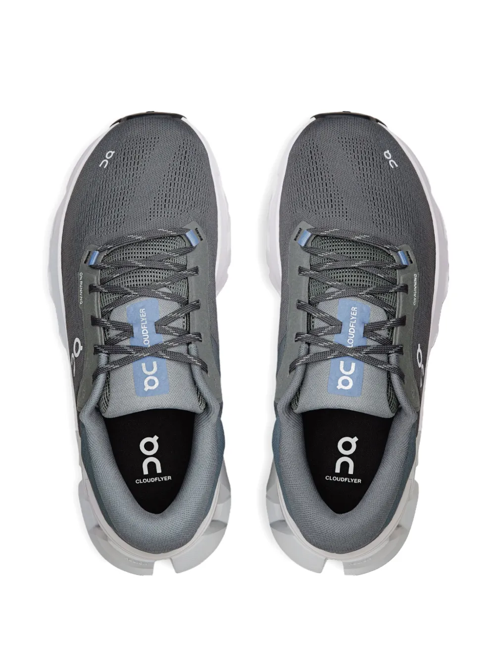 On Running baskets Cloudflyer 5 'Stone/Glacier' | Baskets basses | Image 2