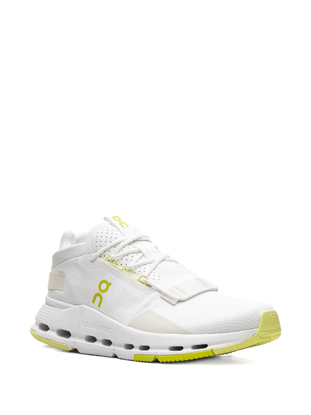 On Running Cloudnova 2 "White/Limelight" sneakers | Low-Tops | Image 2