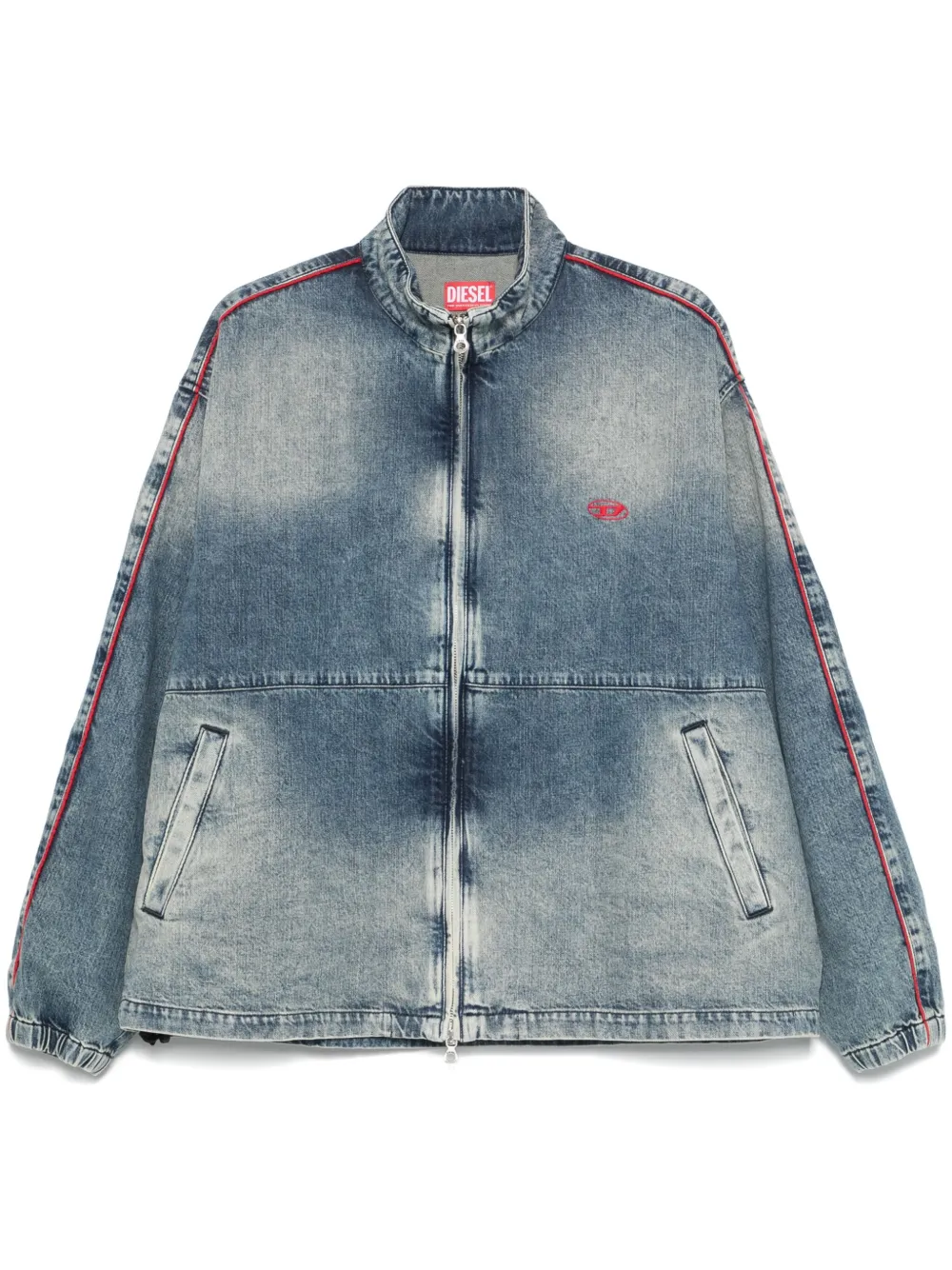 washed-denim jacket