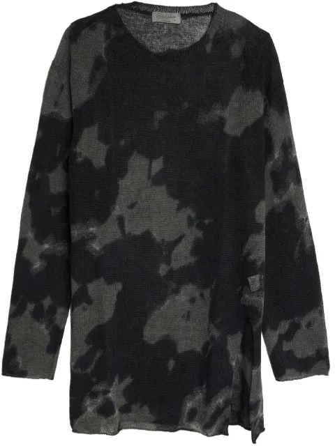 Yohji Yamamoto front-slit jumper