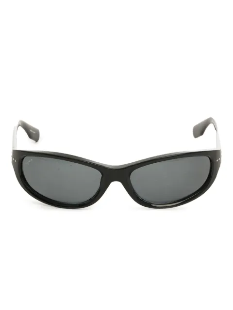 Yohji Yamamoto lentes de sol con armazón ovalada