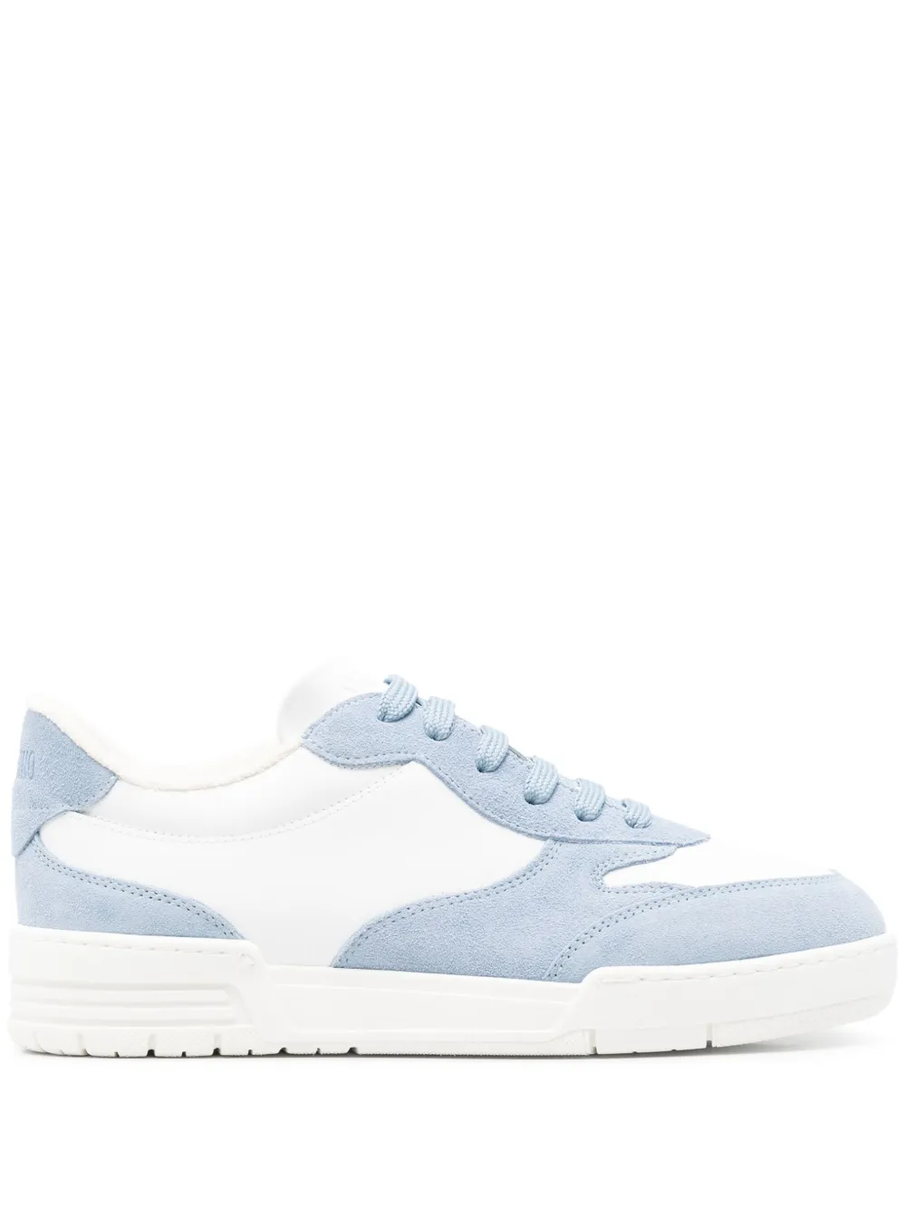 Moschino lace-up sneakers Blue