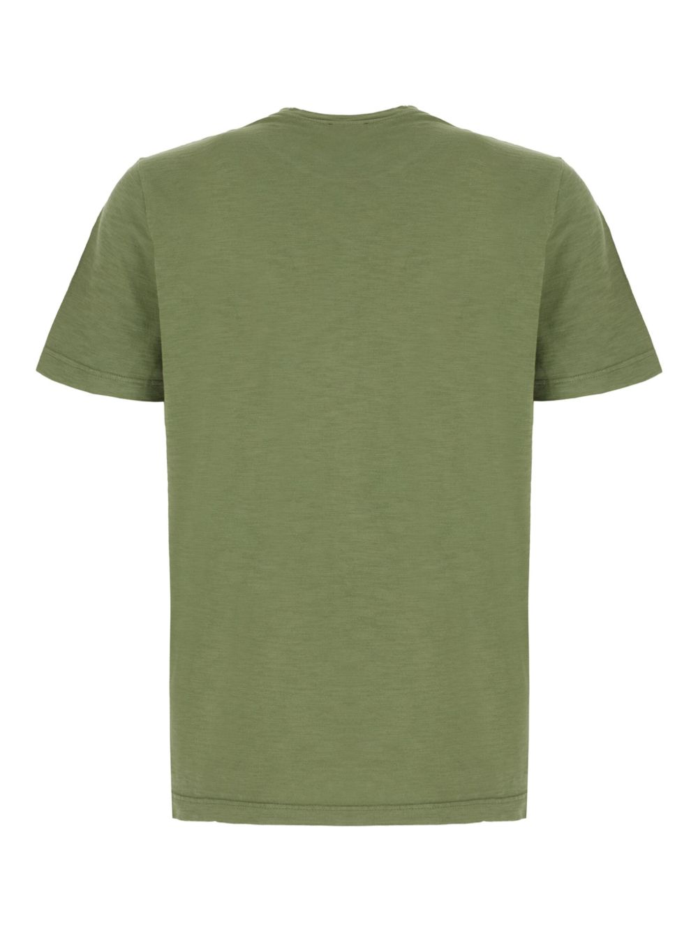 DONDUP T-shirt met logopatch - Groen