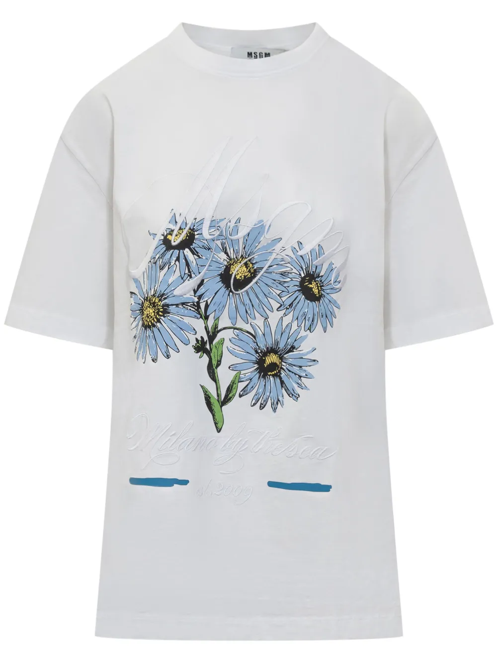 MSGM printed T-shirt - White