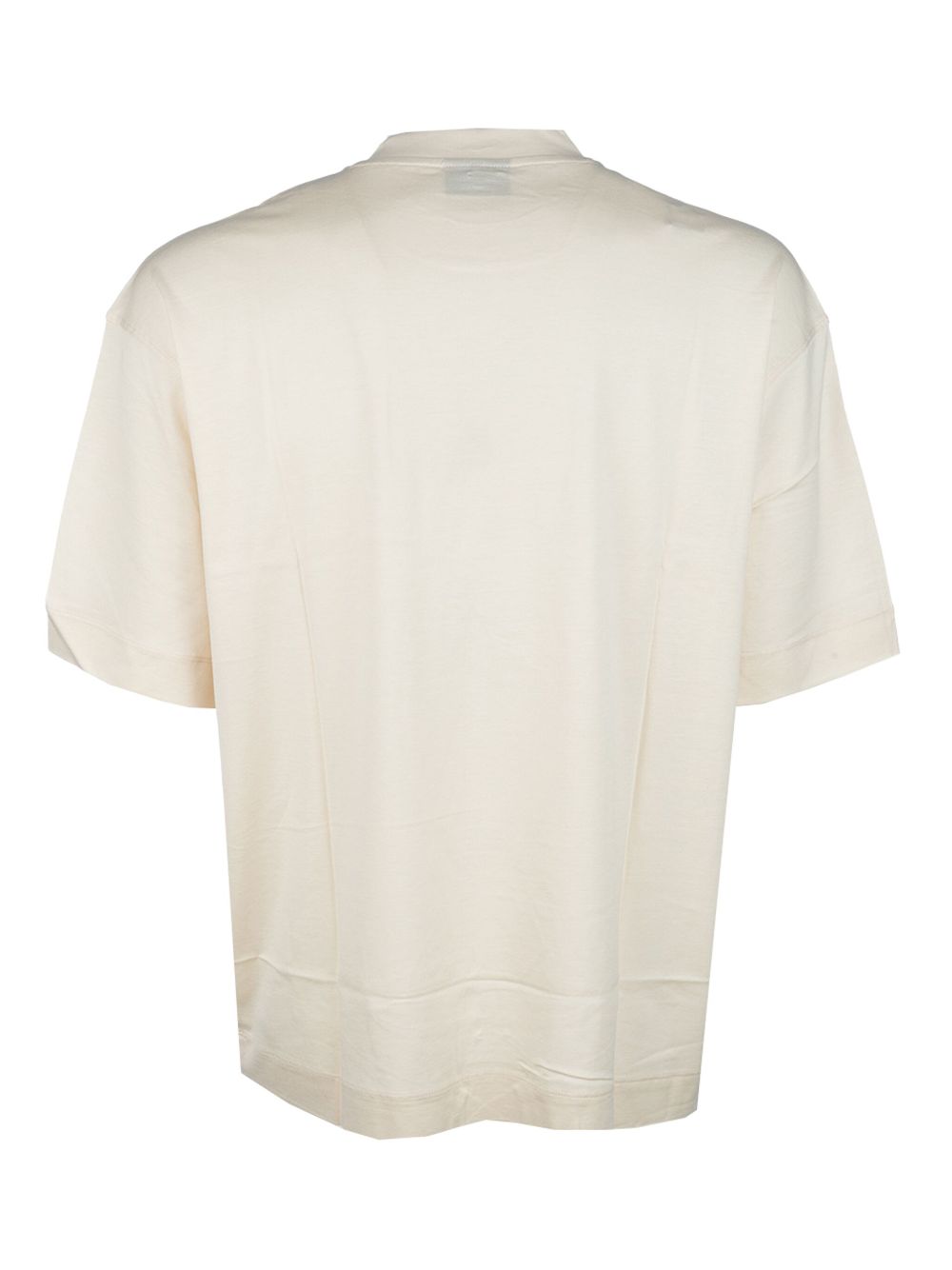 Emporio Armani lily-print T-shirt - Beige