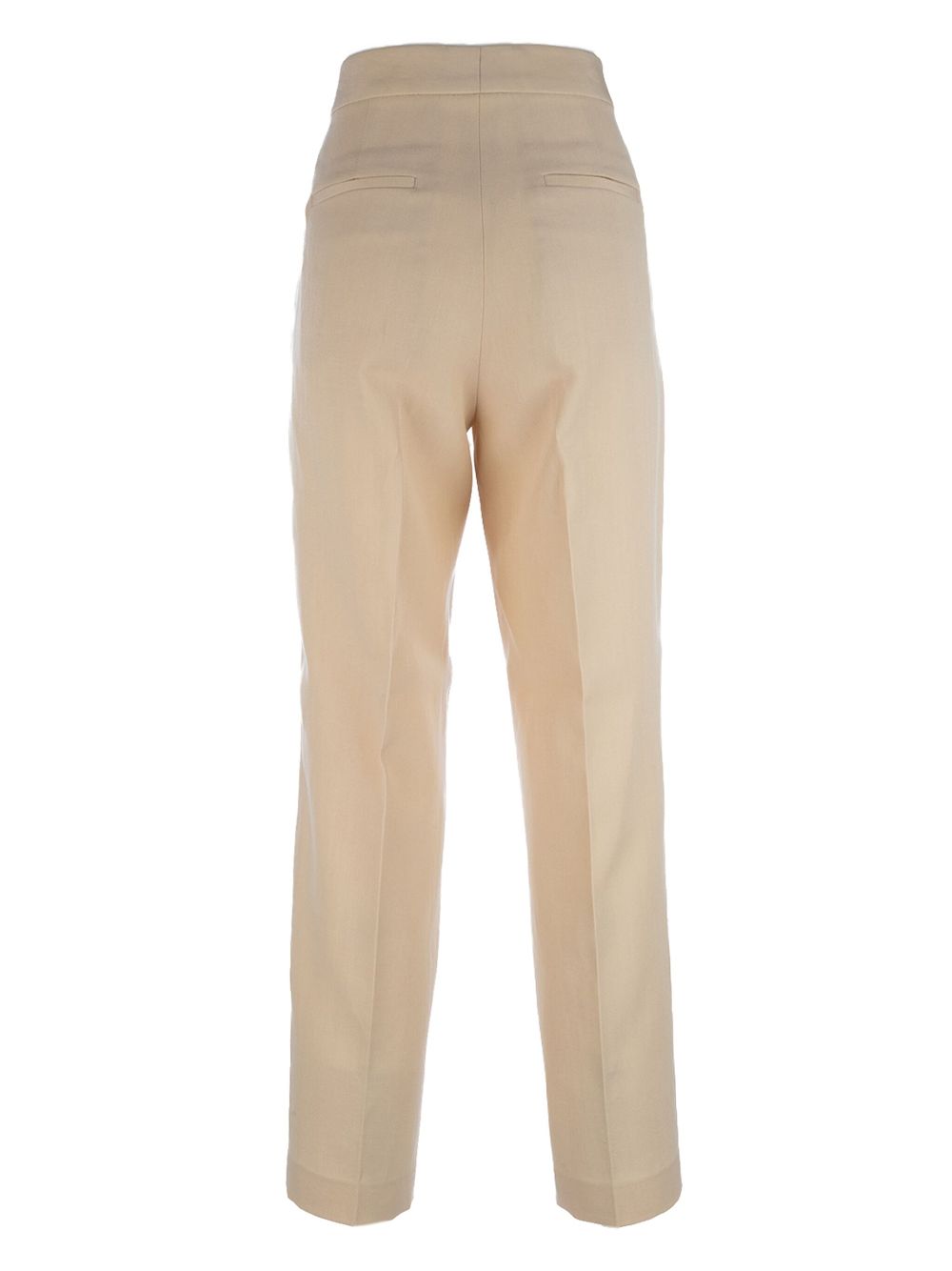 Fabiana Filippi Hopsack trousers - Beige