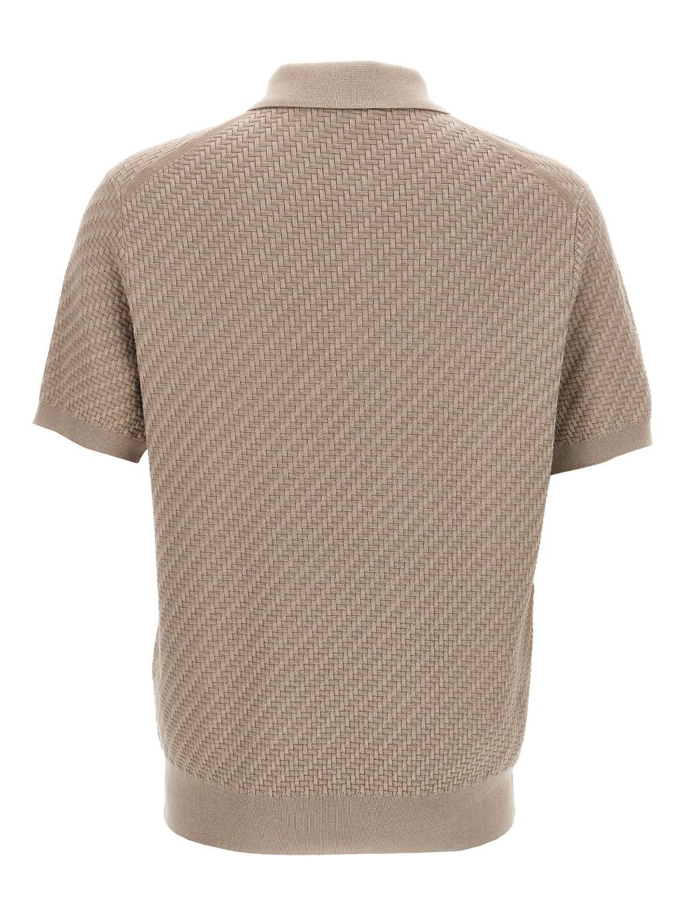 Brioni knitted polo shirt - Beige