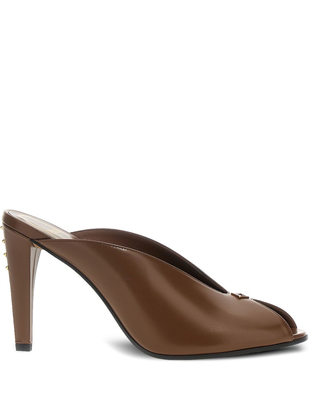 FENDI 95mm Filo mules - Brown