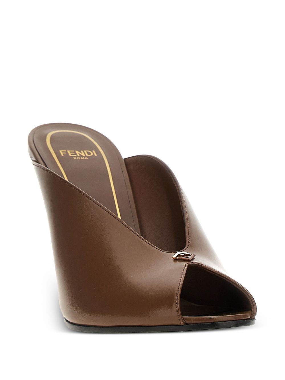 FENDI 95mm Filo mules - Brown