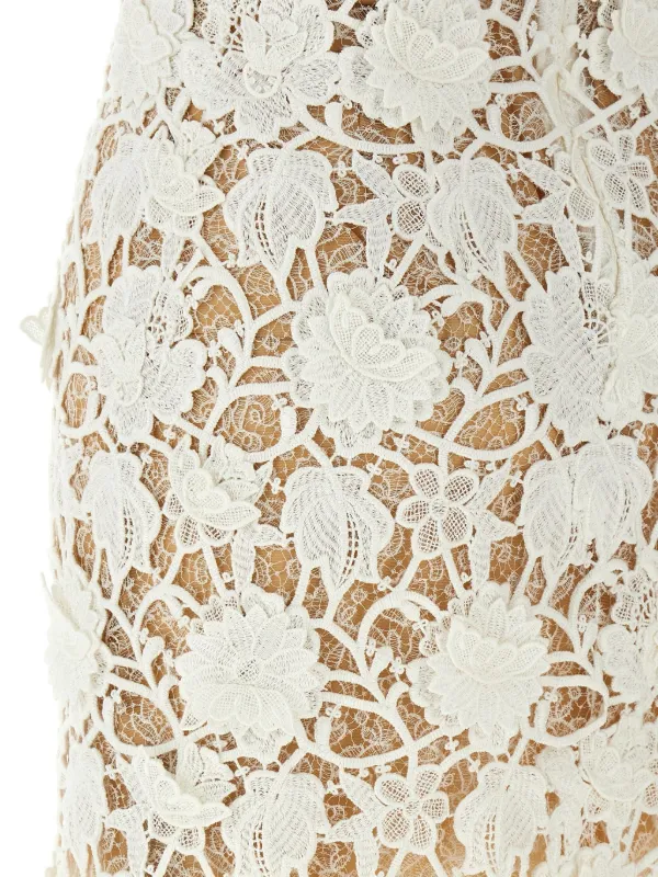 ワンピース ERMANNO SCERVINO Macrame lace dress 27924557_57494022_1000.jpg