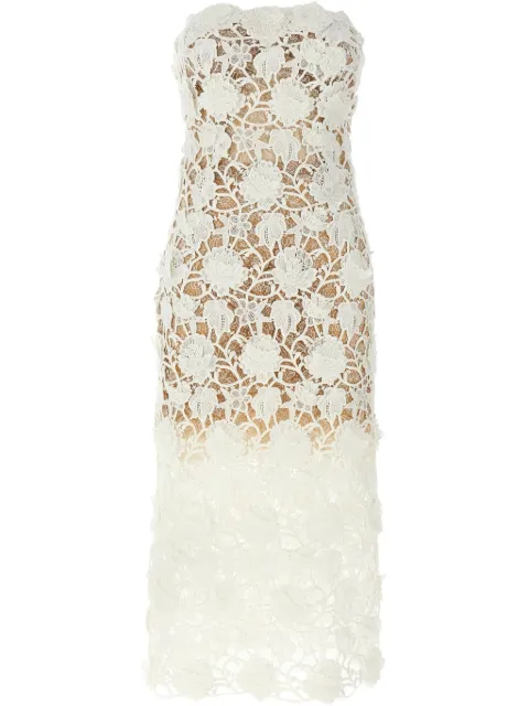 Ermanno Scervino macramé lace dress