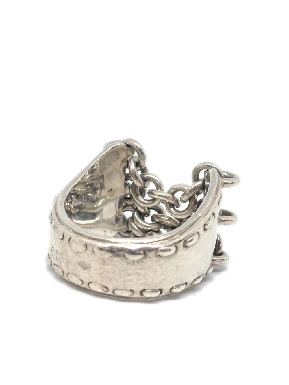Hermès Pre-Owned 1990-2000s chain-link ring | Image 2