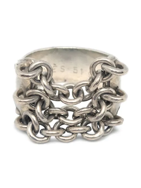 Hermès Pre-Owned 1990-2000s chain-link ring