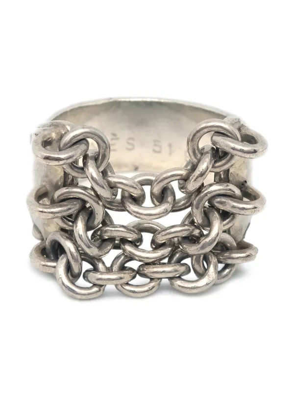 Hermès Pre-Owned Bague En Chaîne (années 1990-2000) Argent