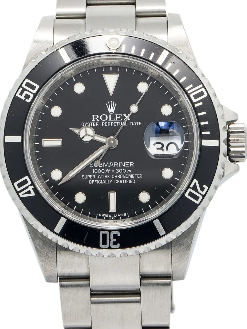 Rolex Pre-owned Submariner horloge - Zwart