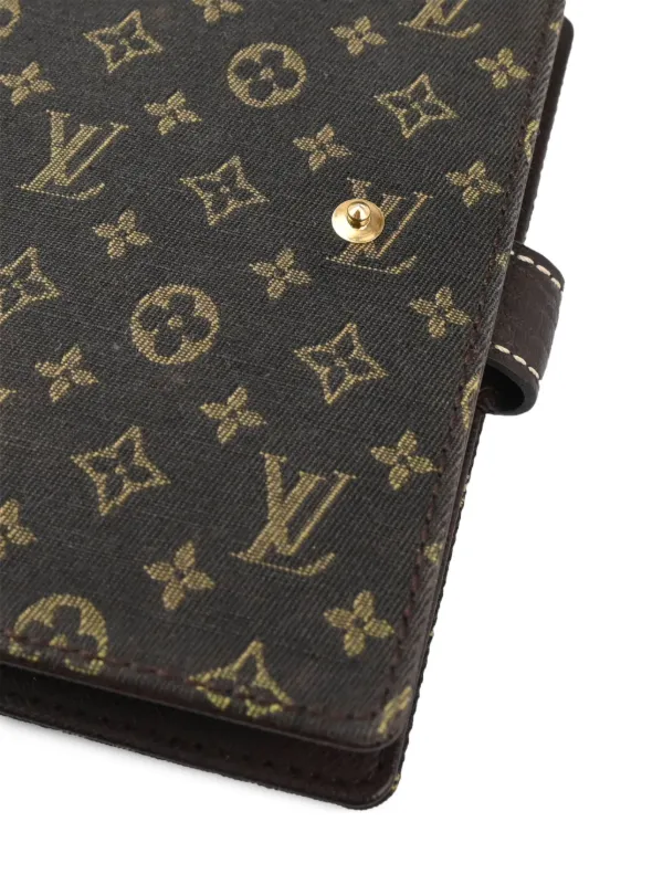 Louis Vuitton Pre-Owned 2007 Agenda PM Notitieboek Hoesje | Bruin |  FARFETCH NL